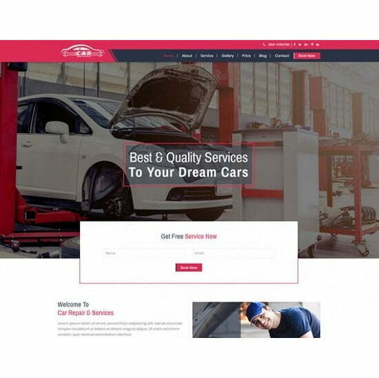 Car Repair – HTML Template Car Repair – HTML Template