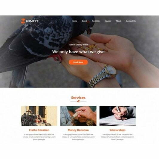 Charity – HTML Template Charity – HTML Template
