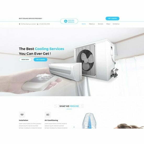 Cooling Service – HTML Template Cooling Service – HTML Template