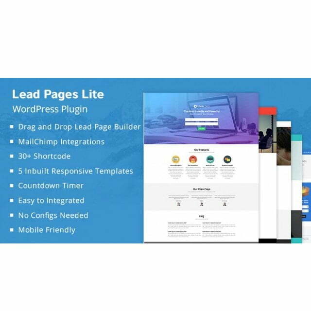 Lead Capture Lite – WordPress Plugin Lead Capture Lite – WordPress Plugin