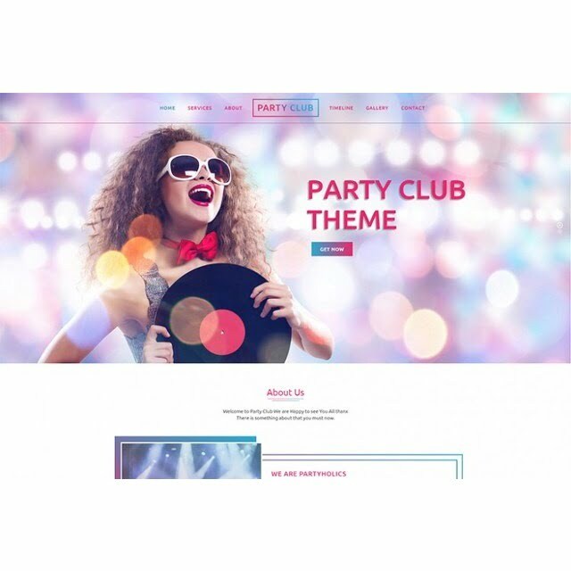 Party Club – HTML Template Party Club – HTML Template