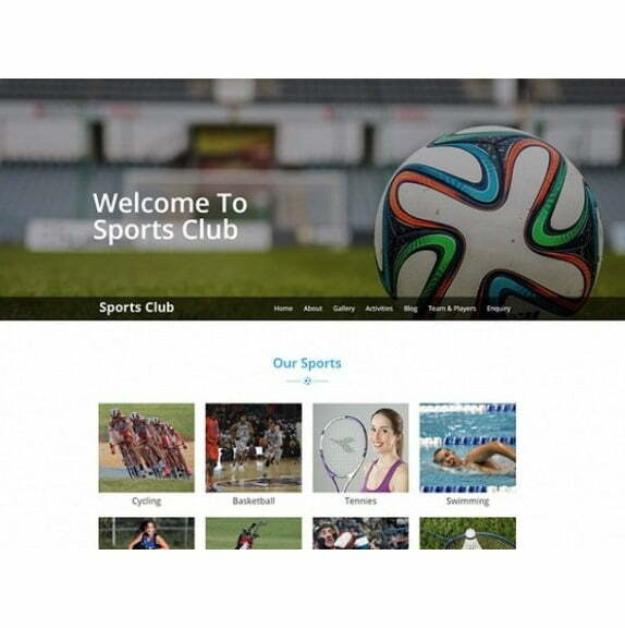 Sports Club – HTML Template Sports Club – HTML Template
