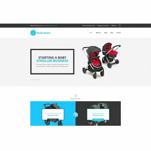 Stroller – HTML Template Stroller – HTML Template