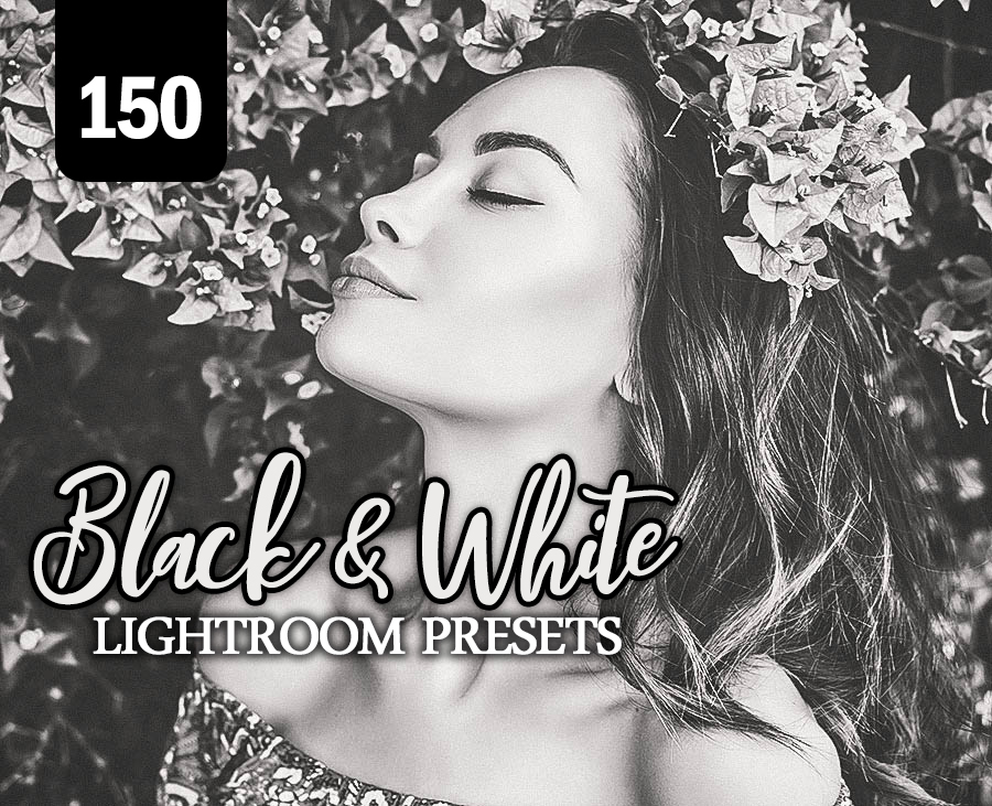 150 Black & White Lightroom Presets Vol. 2 150 Black & White Lightroom Presets Vol. 2