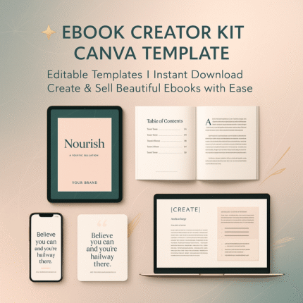 Ebook Creator Kit Canva Template