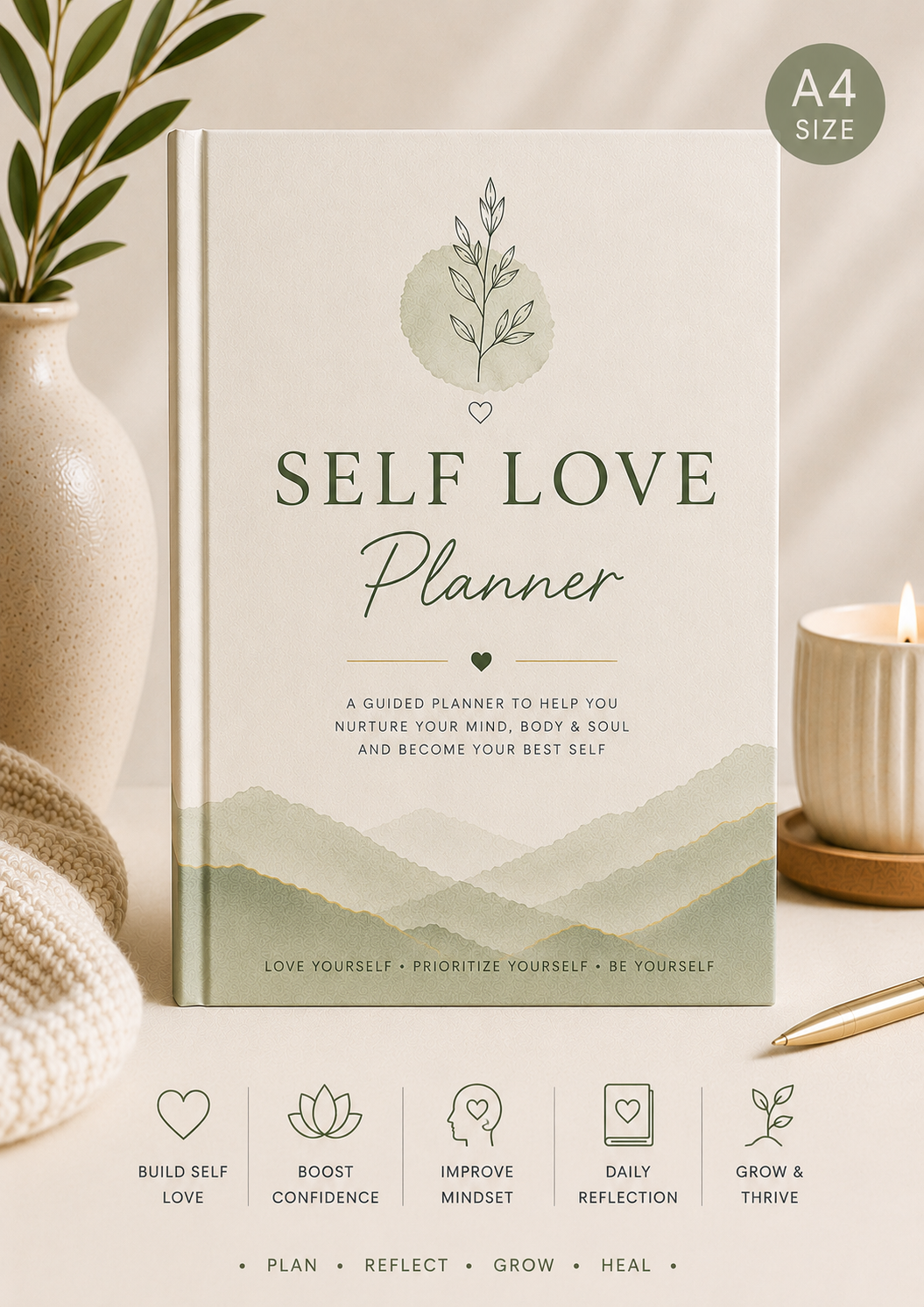 Self Love Planner A4 Self Love Planner A4
